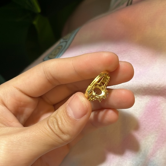 Topaz ring silverS925 national stone - Picture 6 of 7